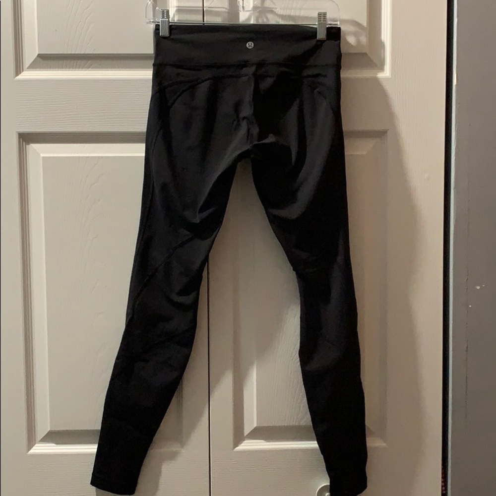 Black Lululemon Leggings - Size 6